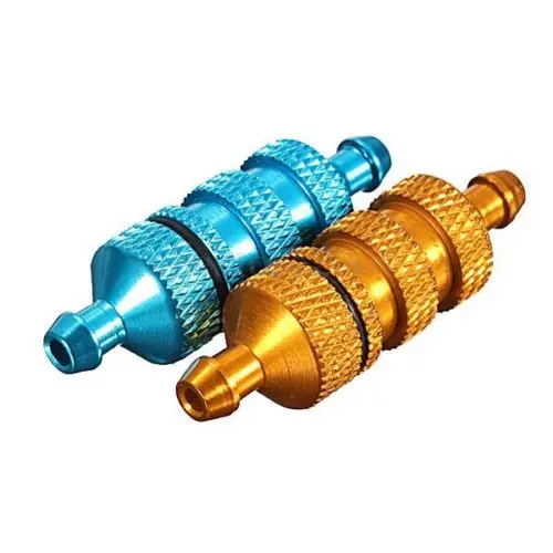 New Upgrade Aluminum Alloy 1 10 Fuel Filter Spare Parts For HSP font b RC b