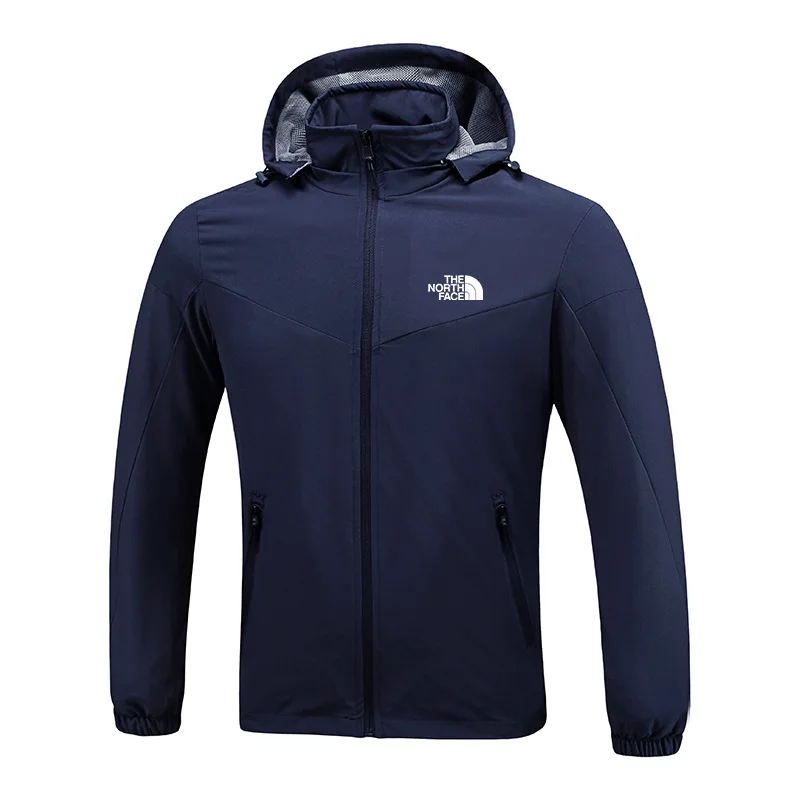 

Men's Outdoor Sport Windbreaker 2019 Sping Windproof Waterproof Camping Hiking Jacket Men Trekking Fishing Coat Hoodies Dropship