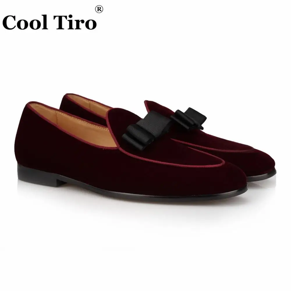 velvet  loafers Bow (2)