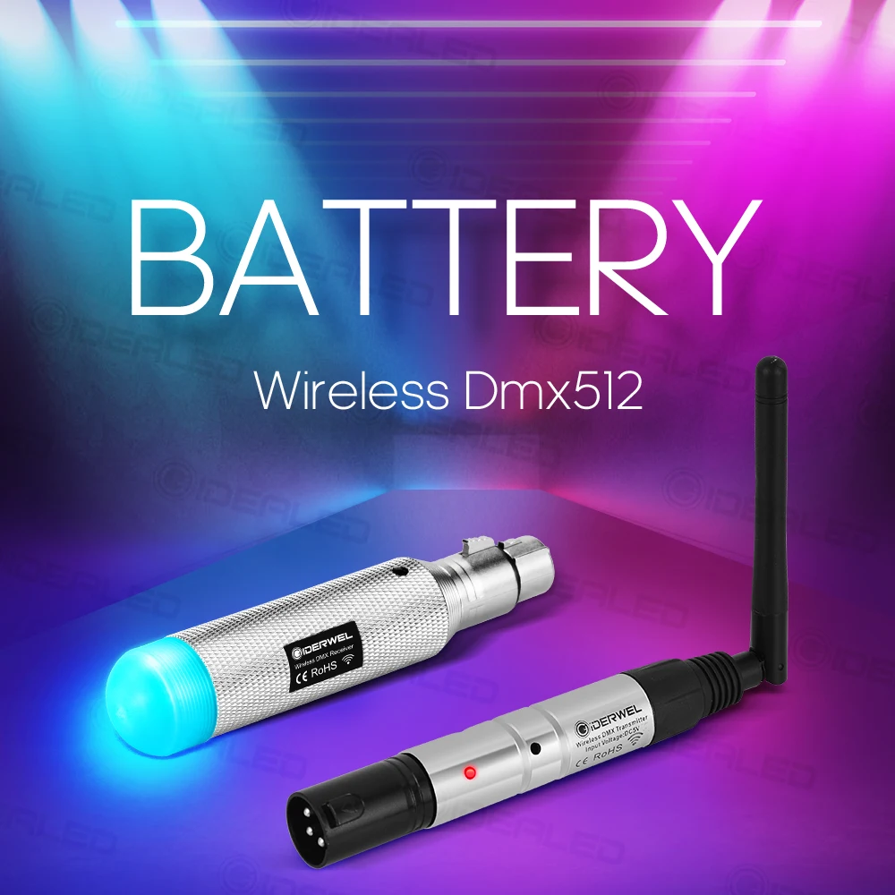 Беспроводной приемник Dmx512 с эффектом освещения Dmx 2 4 GISM 500 м|Эффект сцены| |