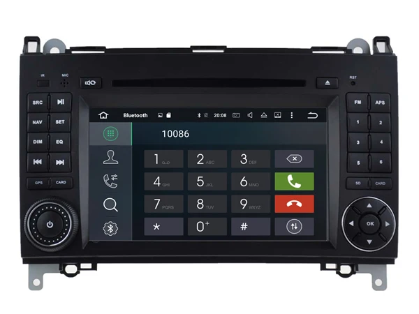 Discount Android 8.0 octa core 4GB dvd player for MERCEDES-BENZ A/B CLASS Vito Viano ips touch screen head units tape recorder radio gps 5