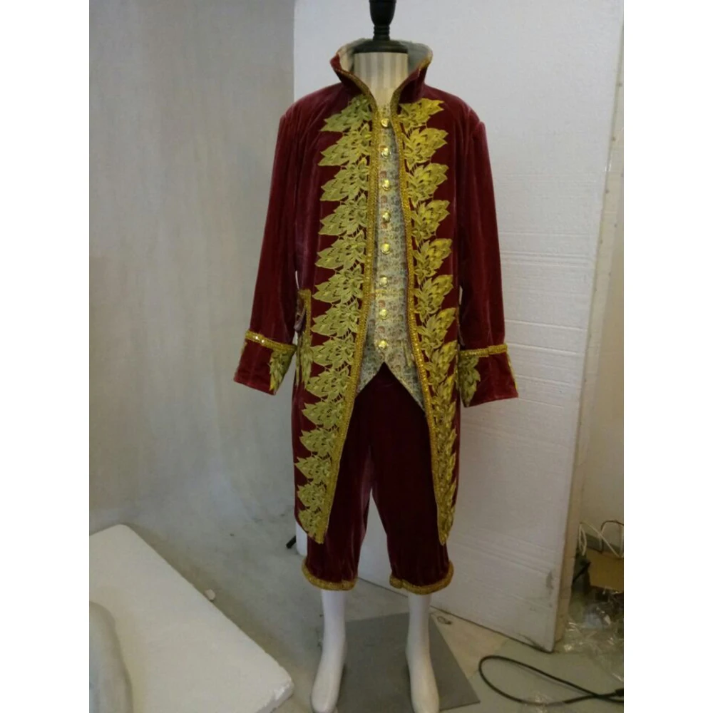 

Cosplaydiy Victorian Elegant Gothic Aristocrat Cosplay Costume Adult Mens Fancy Party Halloween Suit L320