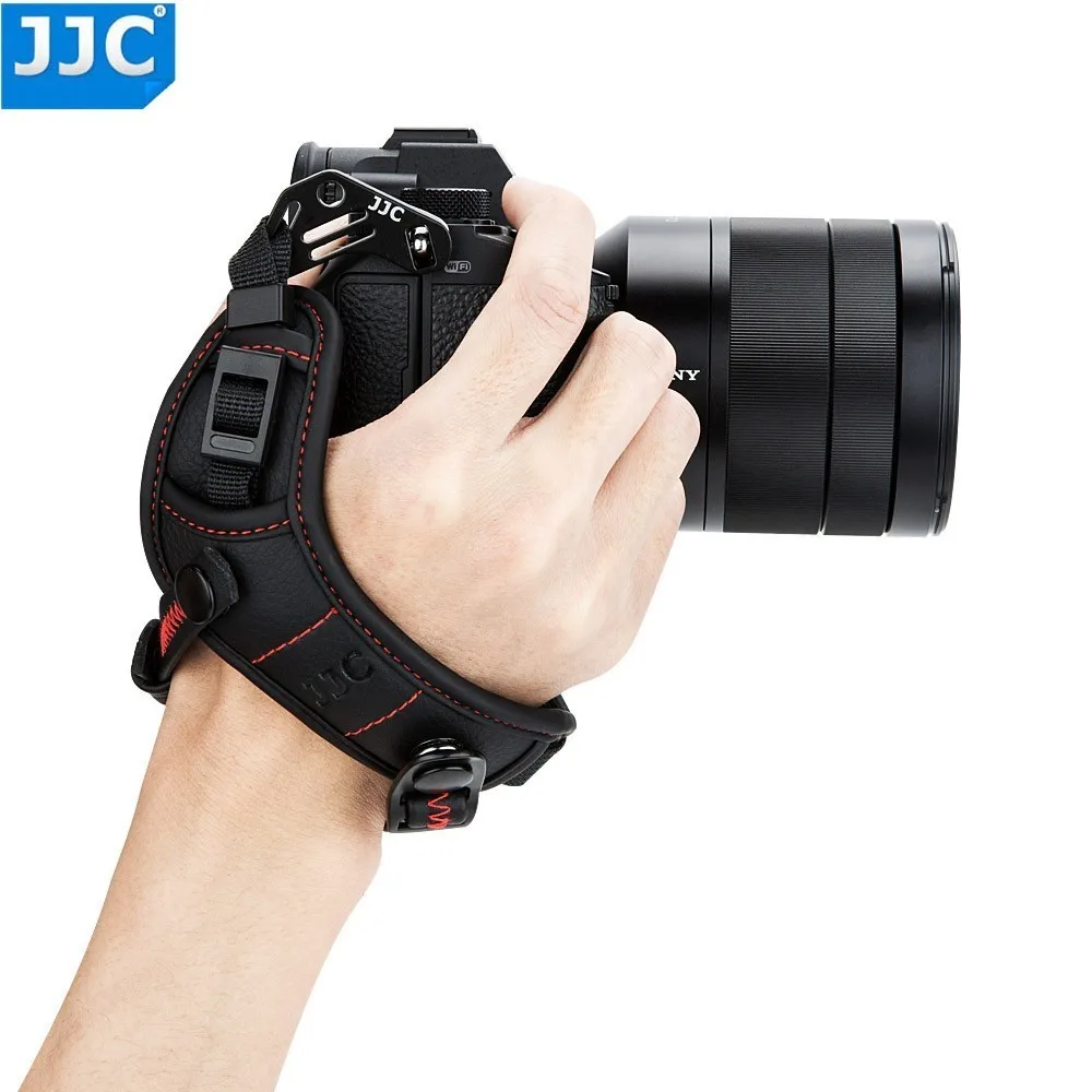 

JJC Adjustable Mirrorless Camera Hand Strap for Nikon Z50 Z7 Z6 D5600 D5500 D5300 D5200 D5100 D5000 D3500 D3400 D3300 Sigma FP