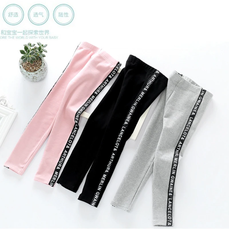

Baby Girl Leggings Children's Legging for Girls Cotton Pencil Pants Stretchy high waist Legging Sport Pants Skinny trousers Fall