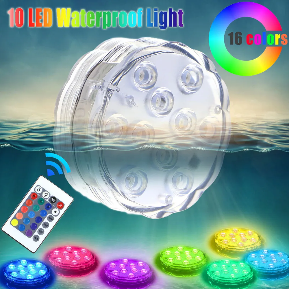 Submersible 10LED Light 1