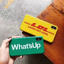 

For iphone XS MAX XR X 7 8 plus 6 6s plus case cover Funny 3d rainbow letters soft silicon phone bag capa fundas Ritozcase