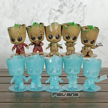 

Guardians of The Galaxy Vol.2 Baby Tree Man PVC Figure Q Verison Doll Collectible Model Toys
