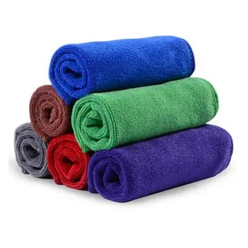 

12x Microfibre Cleaning Cloth 40x40cm Microfiber Dish Car Gym Towel Glass