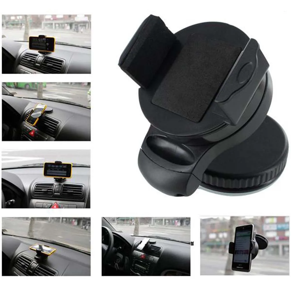 Universal 360 rotating Mini Car Windshield Mount cell mobile phone