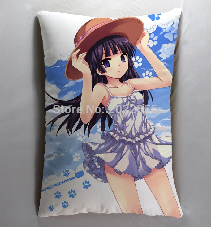 Anime Manga Oreimo Kuroneko 40*60cm Pillow Case Cover Seat Bedding Cushion 004in Pillow Case