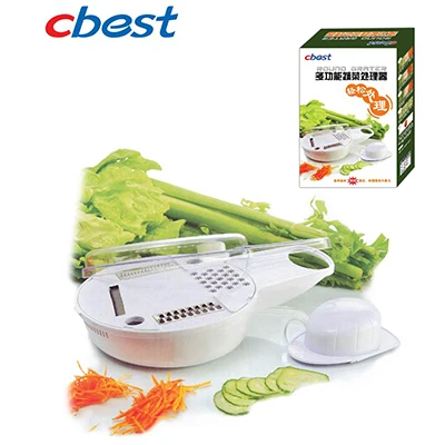 

Multifunction Slicing vegetable processor combination shredder slice 17*17.5*7cm Free shipping
