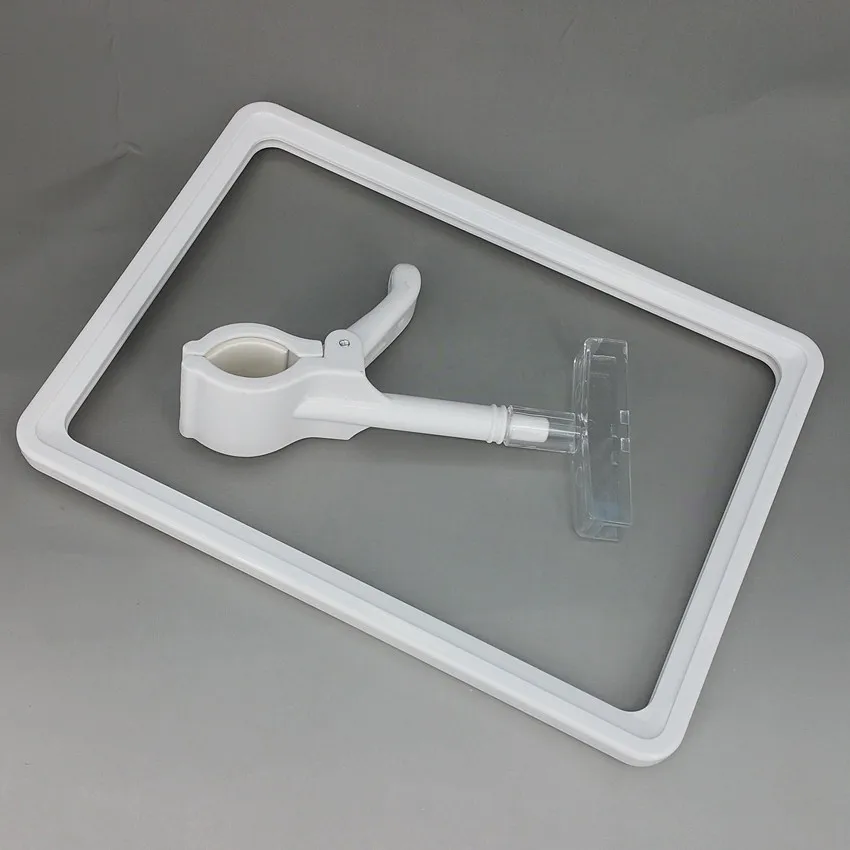 

POP Plastic Signs Price Paper ABS A3 Supermarket Display Frame Clip Holders Color Available For Retail Promotion 200 Sets