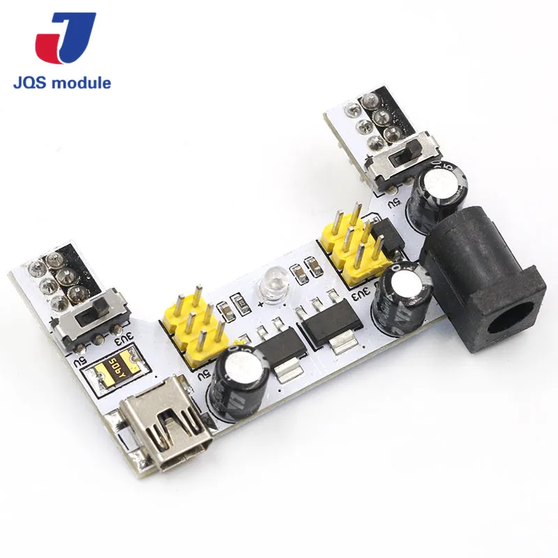 MB102 DC 7 12V микро USB Интерфейс макет Питание модуль MB 102 2 канала доска|Детали