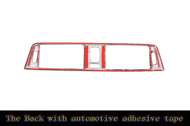 Углеродное волокно Стиль для BMW 3 серии F30 2013- ABS Пластик Кондиционер Vent декоративная рамка аксессуары