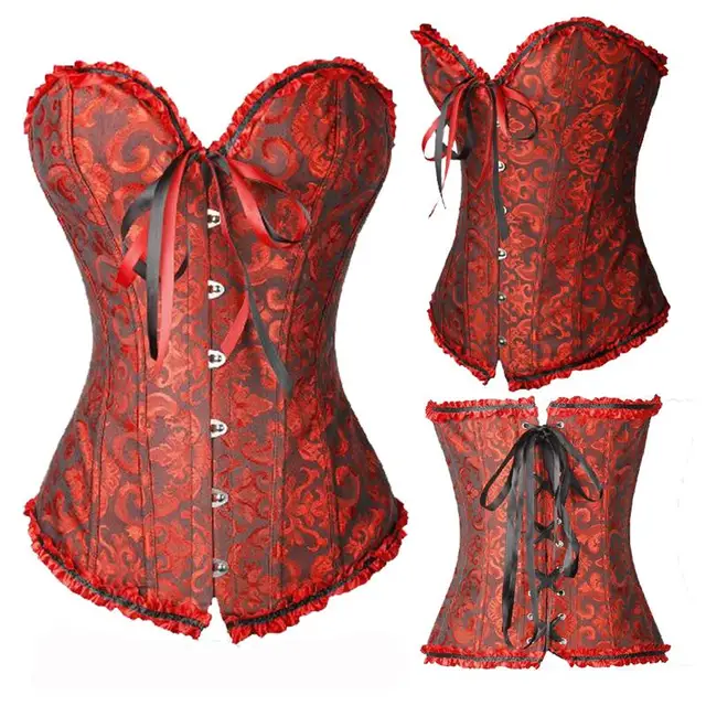 Fashion Overbust Corset Plus Sizes - Image 6