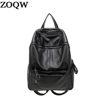 

2018 Hot Sale PU Leather Backpack Women Big Capacity School Bags Backpacks For Teenage Girls High Quality Ladies bag JF0006