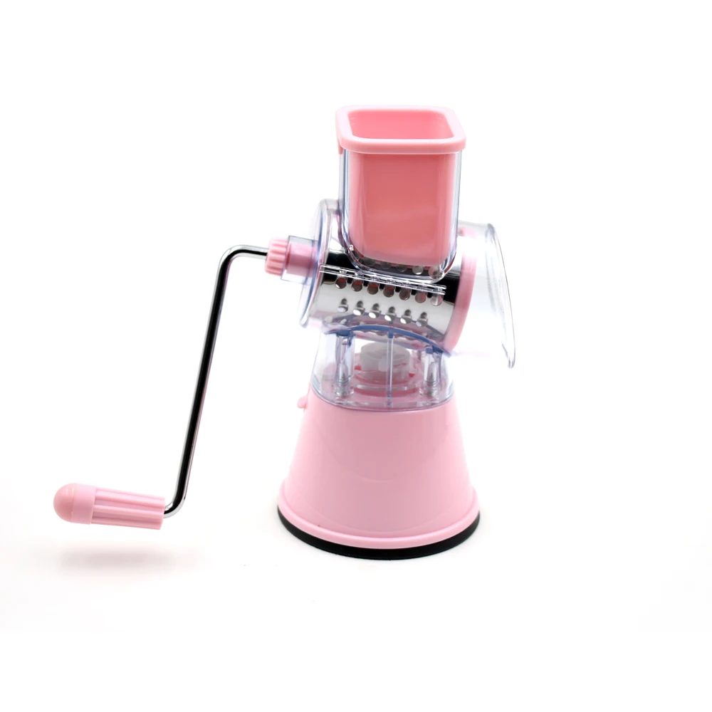 Цена LIHUACHEN ручная овощерезка Многофункциональный Круглый мандолиновый слайсер для картофеля и сыра кухонные терки инструменты кухонные