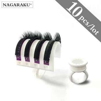 

NAGARAKU 10 pcs/set U Shape Ring for eyelash extension U-band lash holder