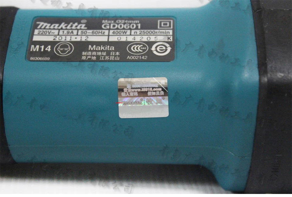 Япония Makita GD0601 электрическая шлифовальная машина прямая мельница металлическая шлифовальная машина внутреннее отверстие полировщик 400 Вт