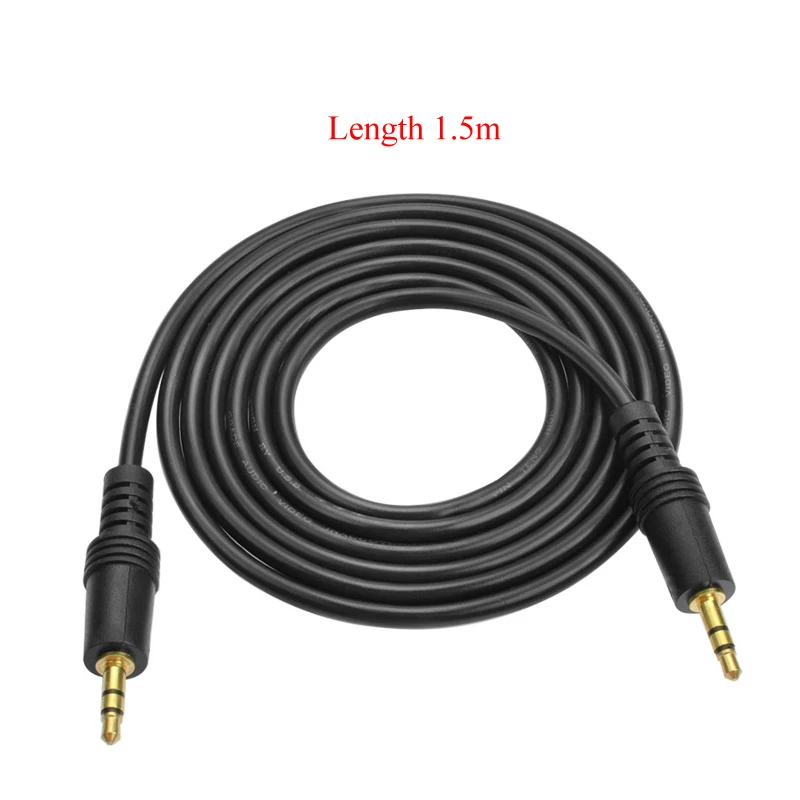 3.5mm Male to Male M//M Car Aux Auxiliary Cord Stereo Audio Cable for Phone MP3