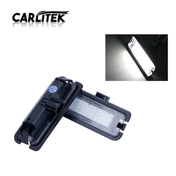 

CARLitek 12V Led Canbus Light License Plate Lamp Error Free Led Tail Number Lights for Ford For mustang 2015-2017