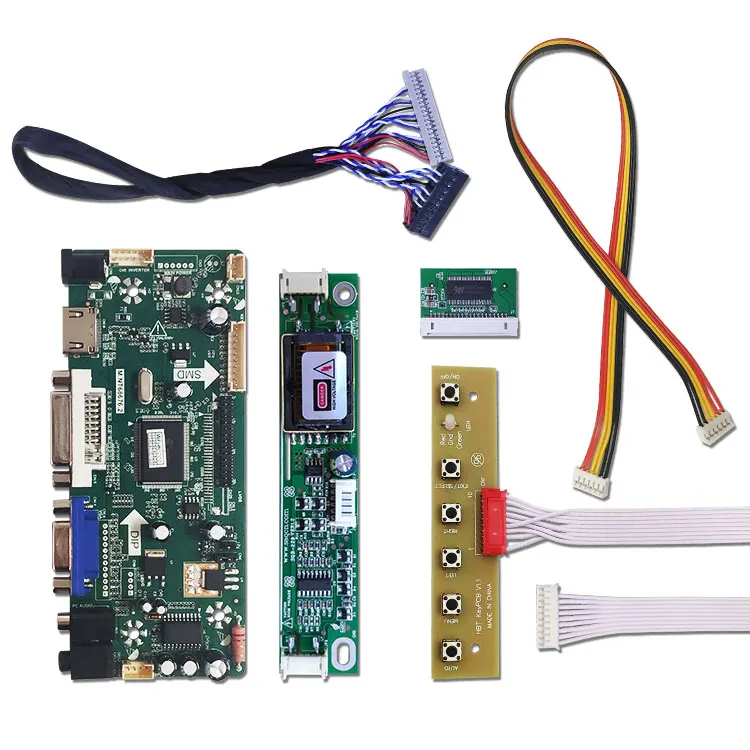 12,1 дюймов HDMI ЖК-дисплей на тонкопленочных транзисторах на тонкоплёночных транзисторах 800*600(пикселей) с 41 контактный LVDS VGA динамик управление драйвер платы для промышленной продукции - Цвет: driver board