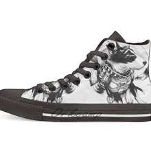 Jetpack/Новинка; дизайнерская Повседневная парусиновая обувь; обувь на заказ; Прямая