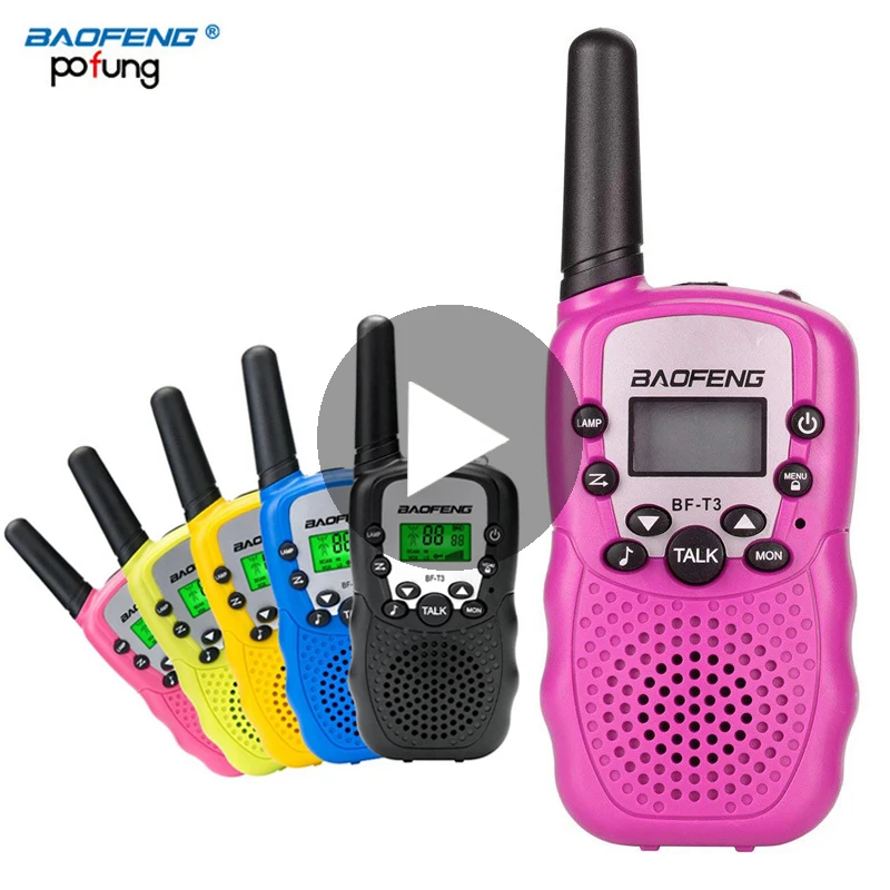 baofeng BF-T3 BF T3 BFT3 cb комплект мини детская рация для детей 2 шт автомобильная