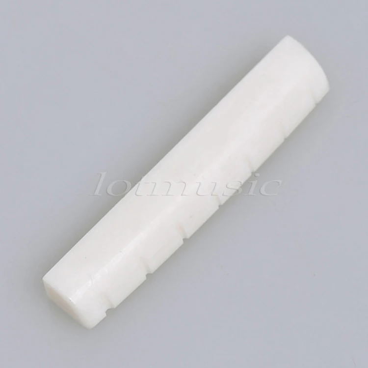 

Real Bone 49mm 7 String Acoustic Guitar Nut Slotted Guitar Nut