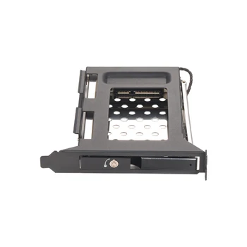 

Desktop PCI slot Tray Less Mobile Rack for 2.5" Sata3 6Gbps HDD/SSD hot-swap enclosure with all aluminum alloy material and lock