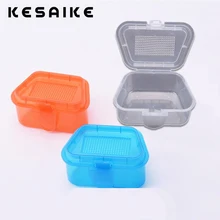 KESAIKE 1 шт. коробка для рыболовных снастей произвольный цвет прозрачный набор аксессуаров для рыбалки коробка для рыболовных приманок