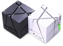 Magic Cube Portable Mini Bluetooth Speaker with LED Light Built-in 500mAh Battery Stereo Sound Box Mp3 Player Subwoofer Speakers
