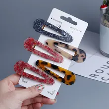 Заколка для длинных волос Aligator Зажим Заколки шпилька для женщин девочек геометрические блесток фольга заколки для волос декоративные аксессуары для волос 2 шт