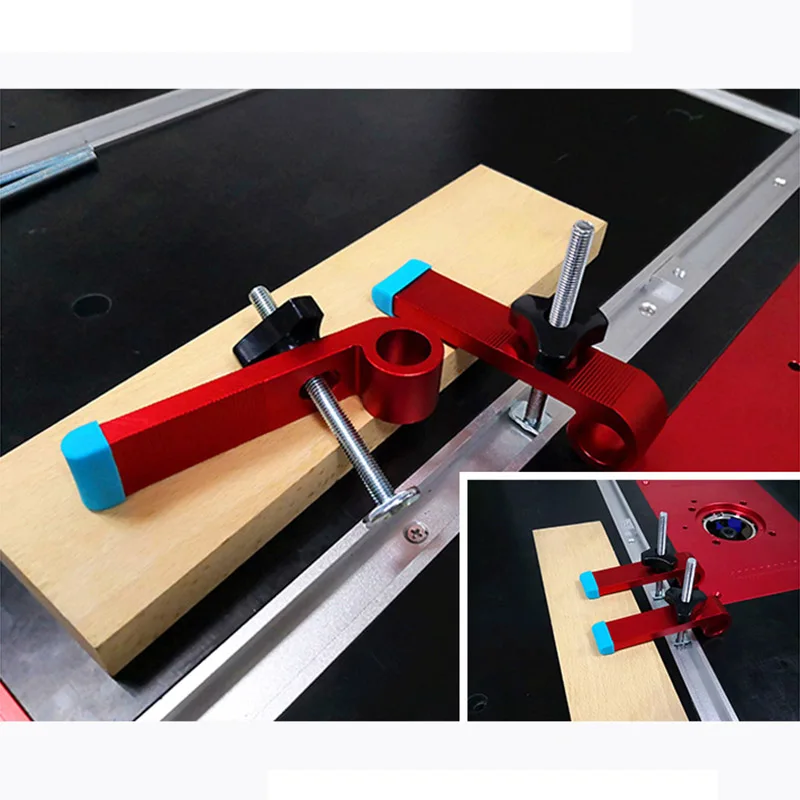 

Universal Clamping Blocks Clamps Woodworking Joint Hand Tool Carpentry T Chute SKD88