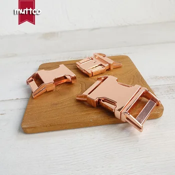 

50pcs/lot Diy Accessory for Dog Collar rose golden 3.0cm backpack buckle release buckle Dog Cat Collar products DCK-030R