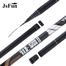 Ultra Long Hard 8 9 10 11 12 13 Meters Stream Hand Pole Carbon Fiber Casting Telescopic Fishing Rods Carp Fish Tackle L176