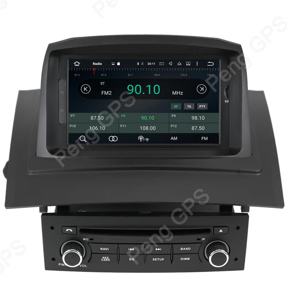 Excellent 7 Inch 8 Core Android 9.0 Autoradio for Renault Megane 2 Fluence 2002-2008 GPS Navigation CD DVD Player 4G+32G Multimedia Unit 3