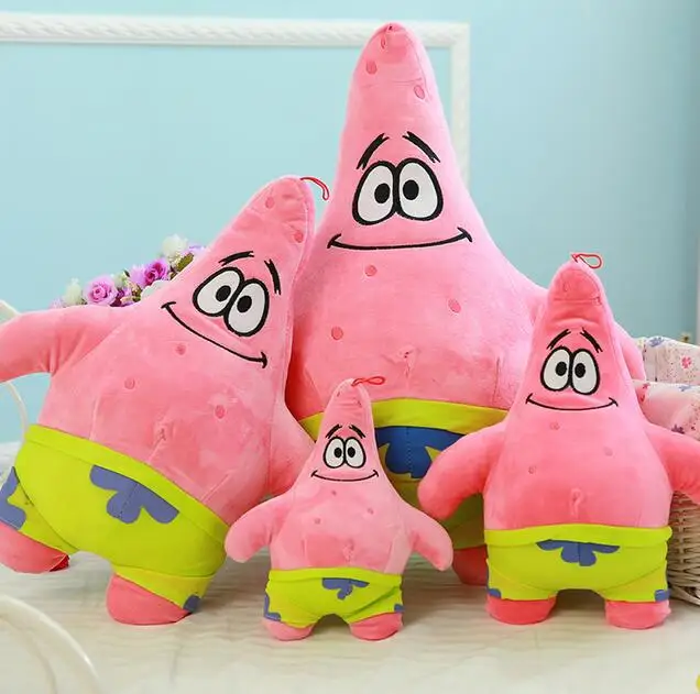 18cmSponge Bob Baby Toy Spongebob And Patrick Plush Toy Soft Anime Cosplay Doll For Kids Toys