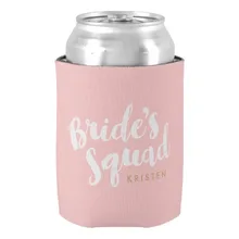 Румяна невесты Squad персонализированные Свадебный подарок партии может охладитель Chic невеста душ сувениры и подарки Напитки изолятор пиво владельцев