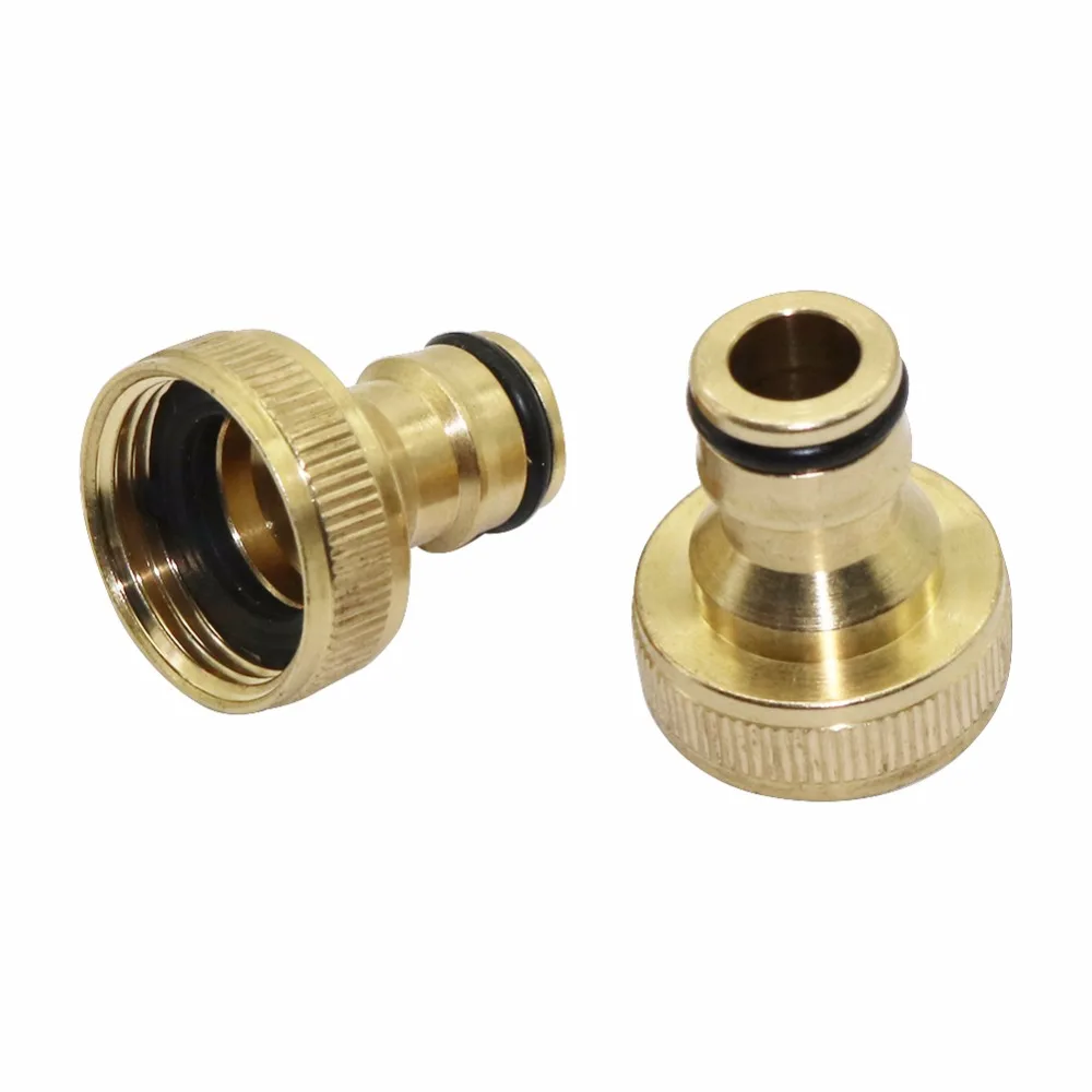 

3/4'' Female Thread Standard Connector Washing Machine Gun Quick Connect Fitting Agriculture Tools Water Connector 20 Pcs