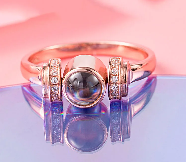 Swarovski crystal100languages love rings 15