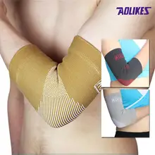 AOLIKES 1 шт. эластичный Локоть Поддержка нейлон теннис баскетбол артрит эпикондилит боль бандаж Тренажерный зал Спорт Налокотники