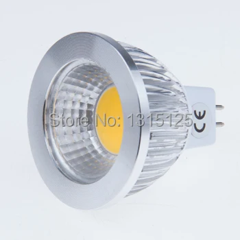 Светодиодный прожектор высокой мощности 10 шт./лот 3 Вт COB MR16 Light 12 В 3200K лампа с
