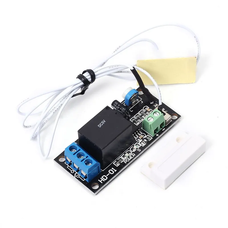 Door Magnet Relay Module DC 5V Normally Closed Reed Switch Control ...