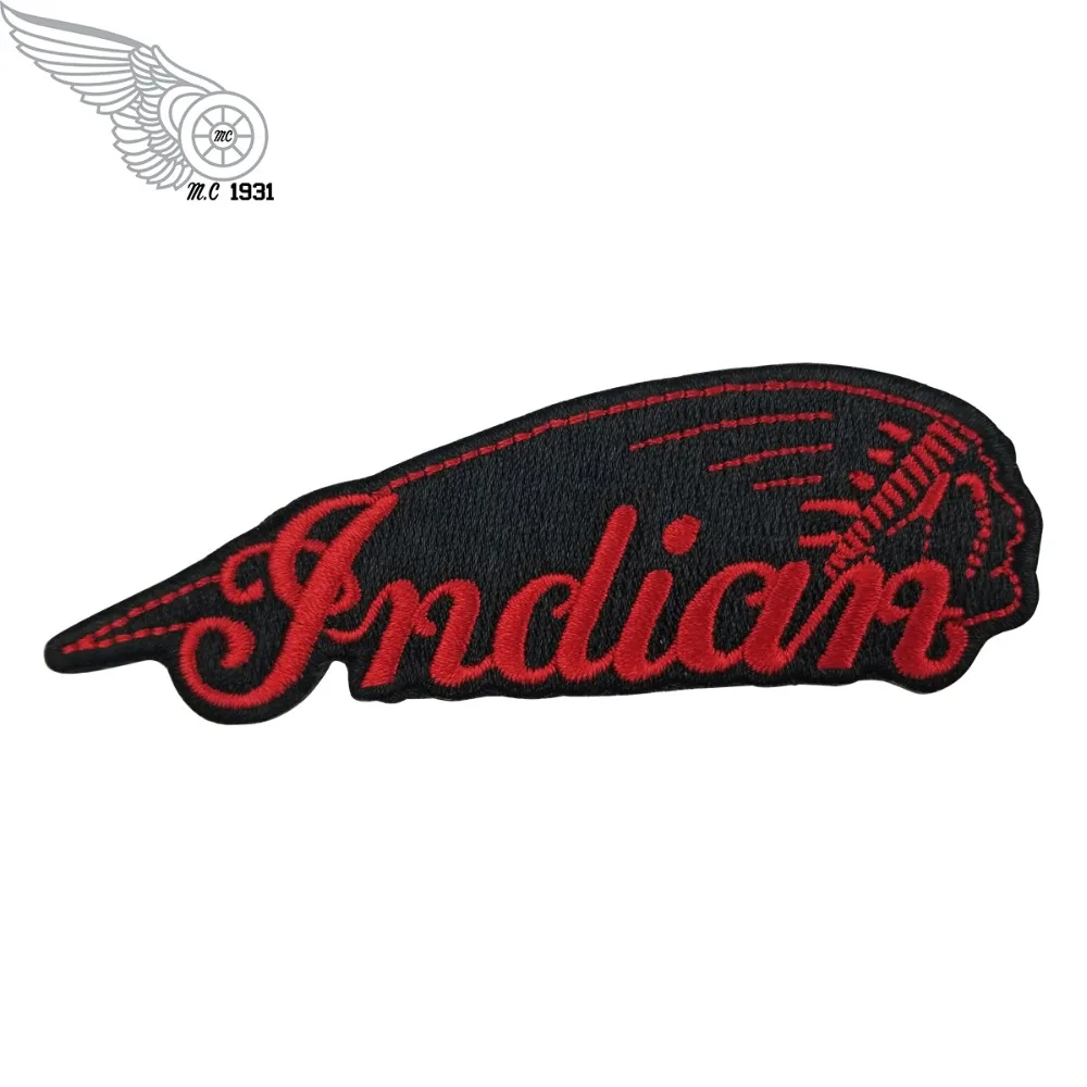 T607001 (1)Indian Motorcycle iron on Patch, American, Bikers Free Shipping