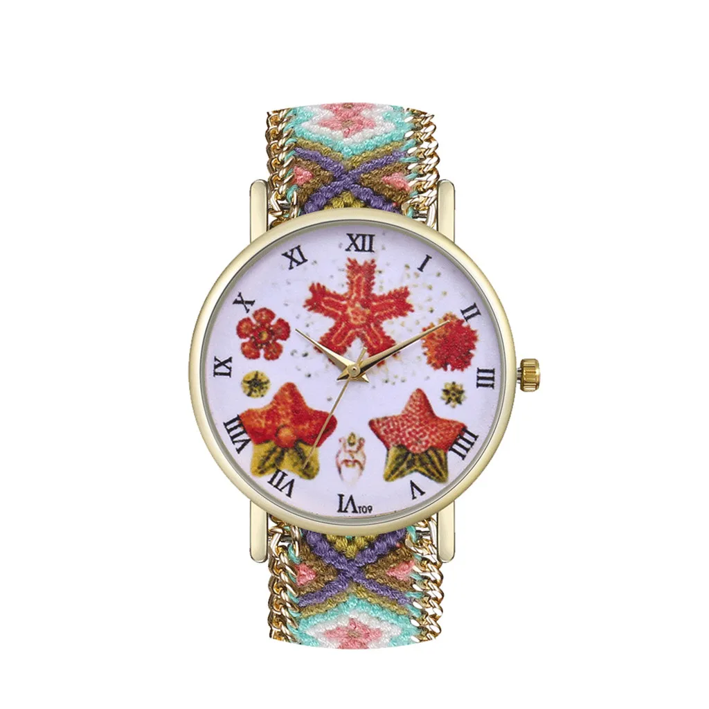 Rosefield Часы montre femme Брендовые с рисунком Мультяшные часы женские повседневные