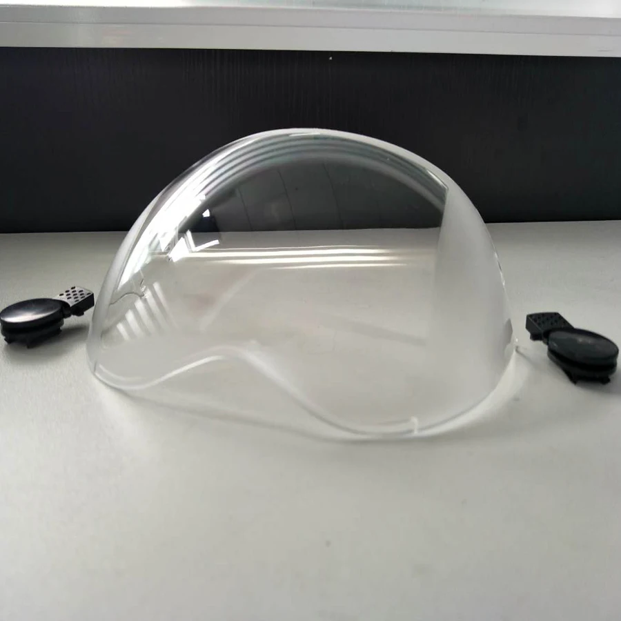 4sets clear glass protector with button replacement for safety filter of Auto Darkening Welding Helmet or Mask Accessories TRQ-K