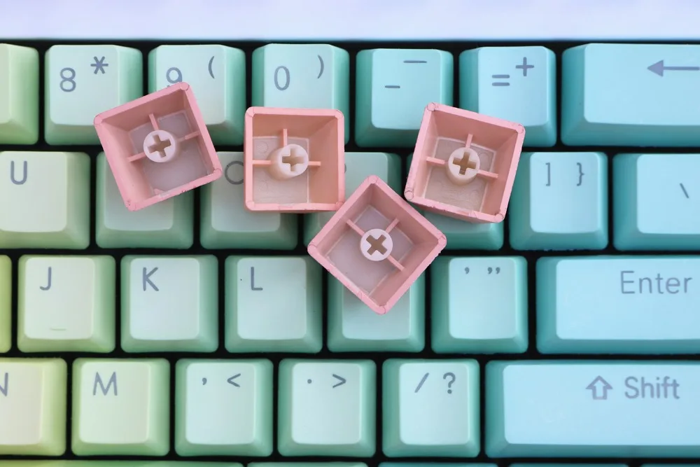 Двухсторонний Радужный OEM профиль PBT keycap 108 клавиш cherry MX Переключатель подсветка механическая клавиатура keycaps только keycaps