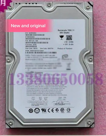 

100%New In box 3 year warranty ST3500820AS 500G 3.5inch SATA2 Need more angles photos, please contact me