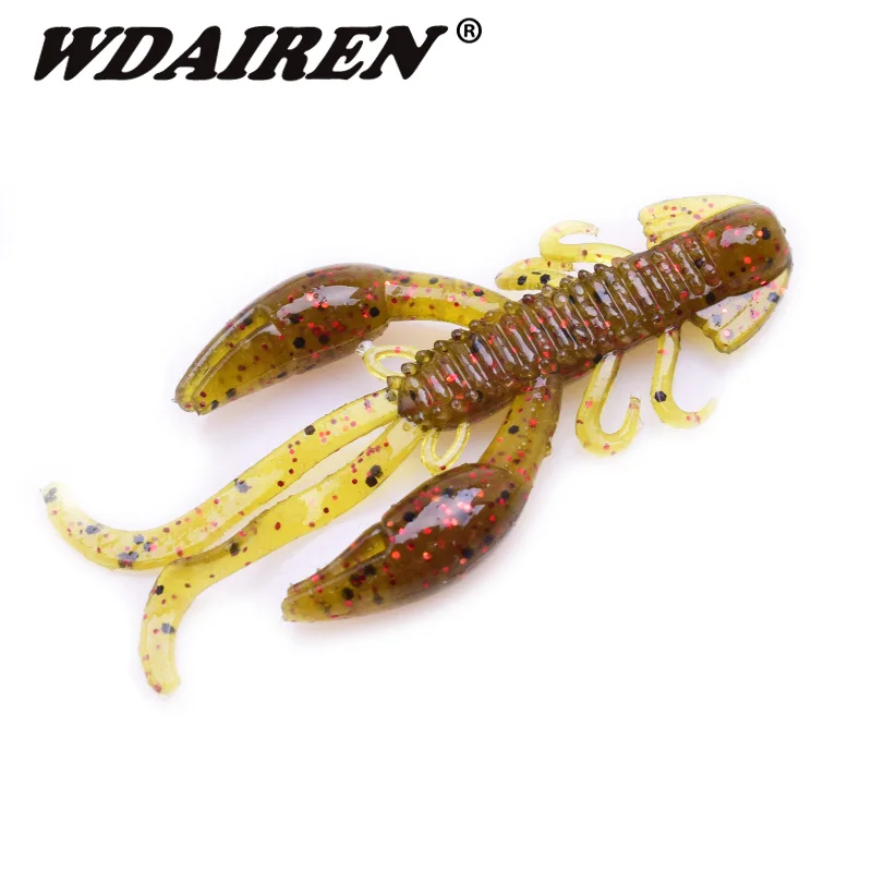 5pcs/pack soft bait 5cm 2.2g artificial silicone Fishing Lure soft with salt smell Swim baits Fishing Worm carp Lures tackle grass carp fishing lure artificial baits for river fishing pesca leurre 1 bottle sturgeon crucian bait particles fishing lures